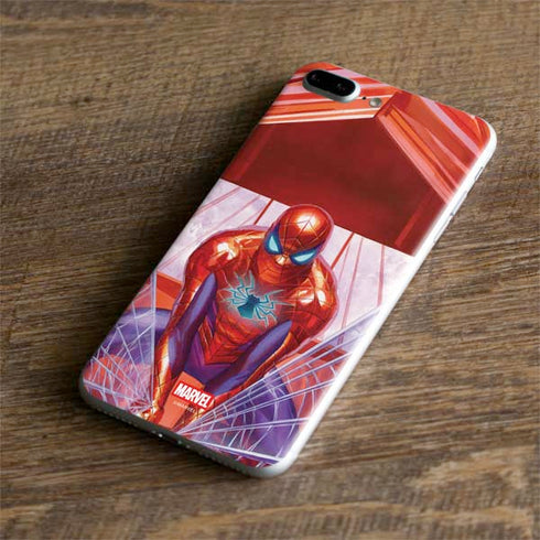 Marvel Spiderman Web Slinger iPhone 8 Plus Skin